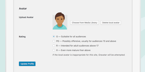 Simple Local Avatars