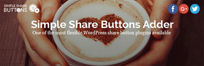 Simple Share Buttons Adder: SNSのシェアボタンを利用できるWordPressプラグイン