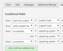 Conditional Fields for CF7
