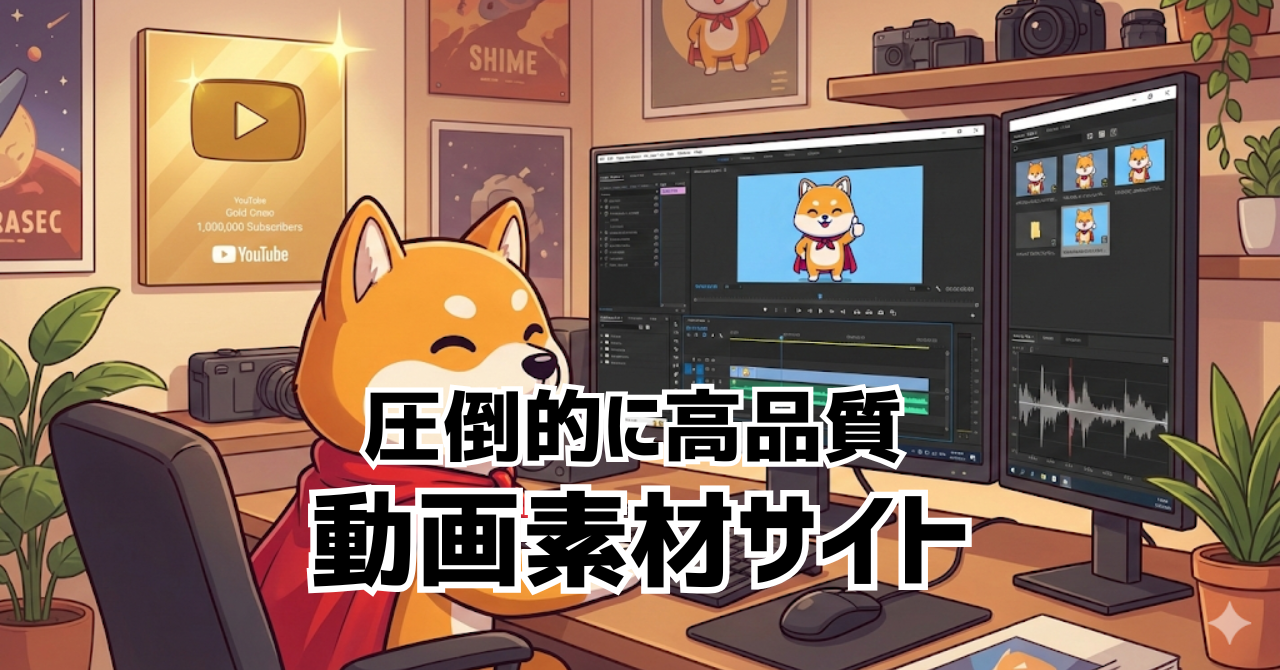 圧倒的に高品質な動画素材サイト4選【有料4K映像】