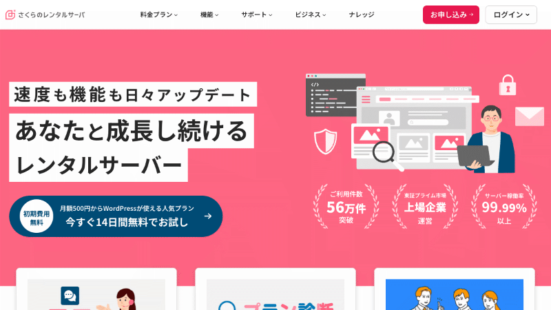 さくらのレンタルサーバ