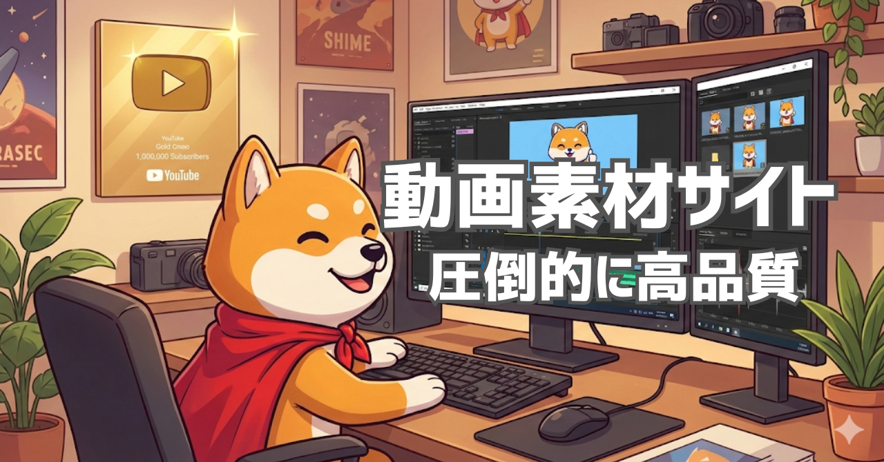 圧倒的に高品質な動画素材サイト4選【有料4K映像】