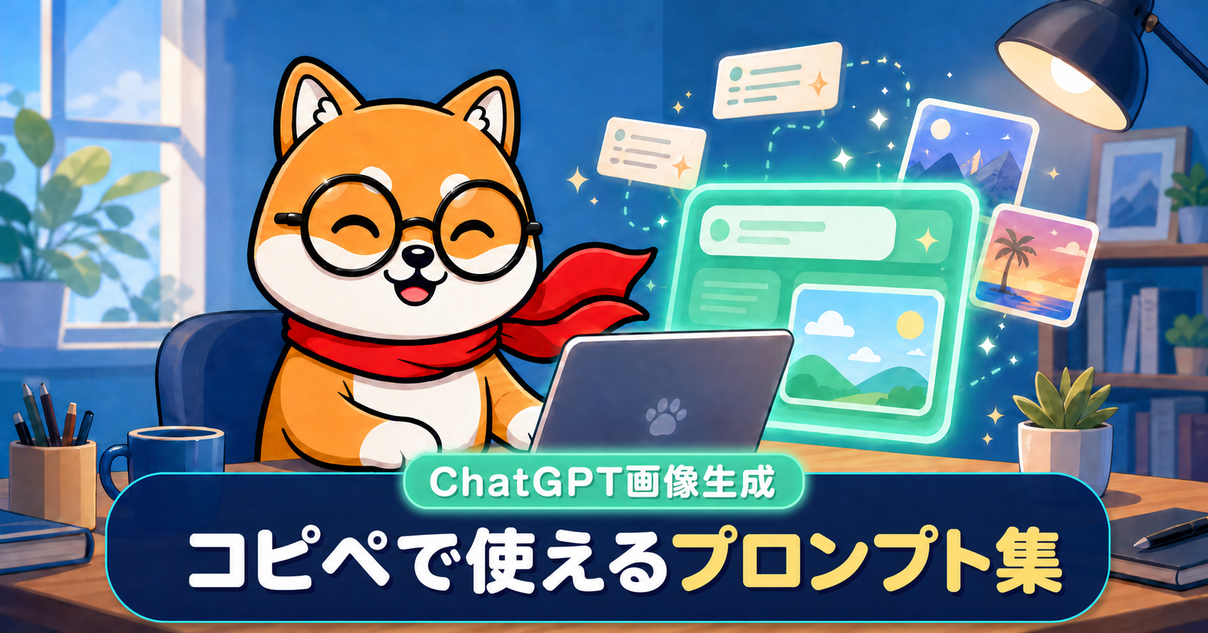 【ChatGPT画像生成】ブログ画像の作り方 & コピペで使えるプロンプト集